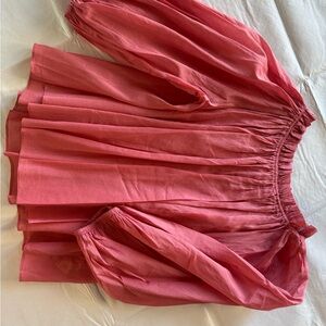 THE GREAT. Soft Pink Cotton Garment